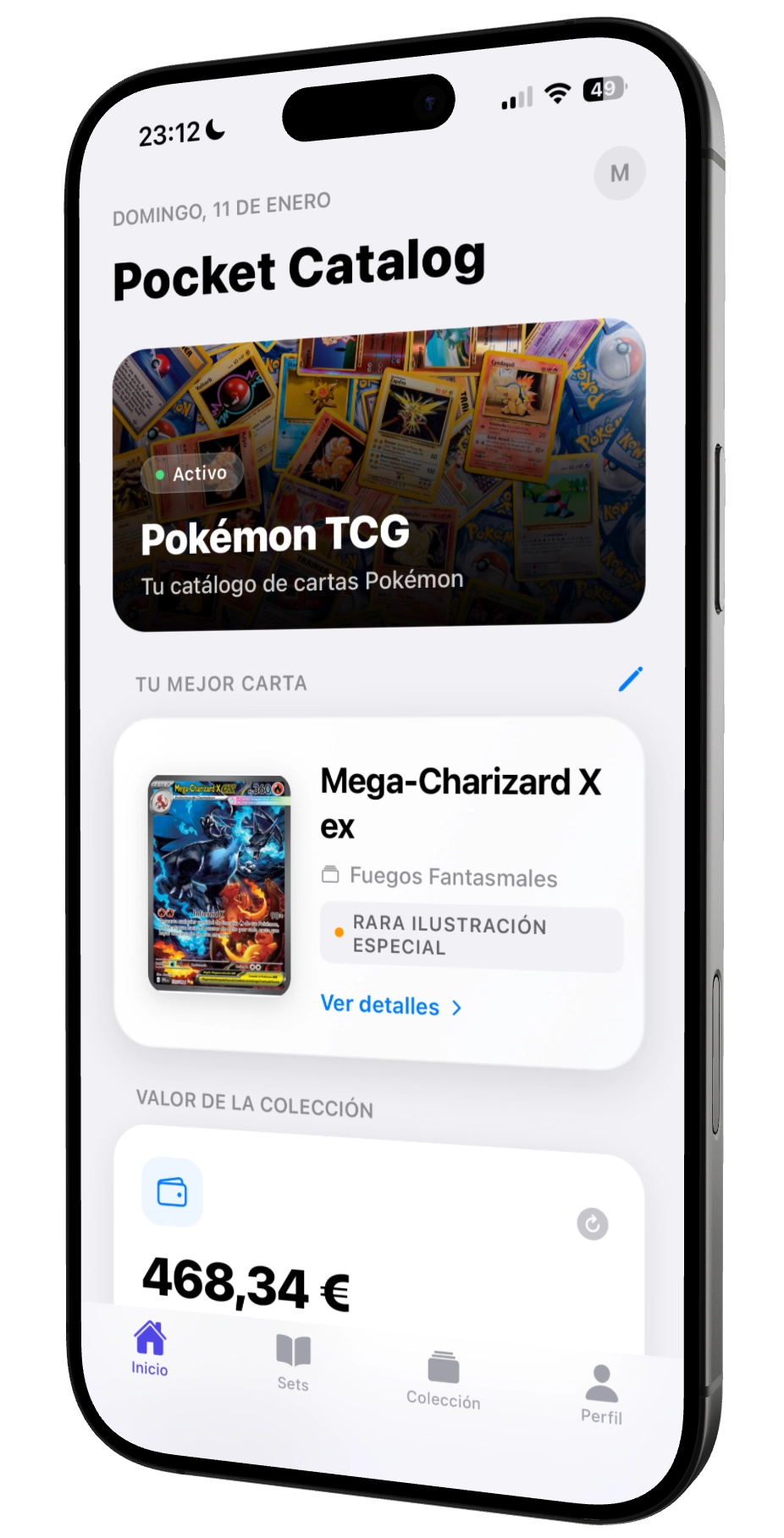 Pocket Catalog App — Multi-TCG dashboard for Pokémon, Magic & Lorcana